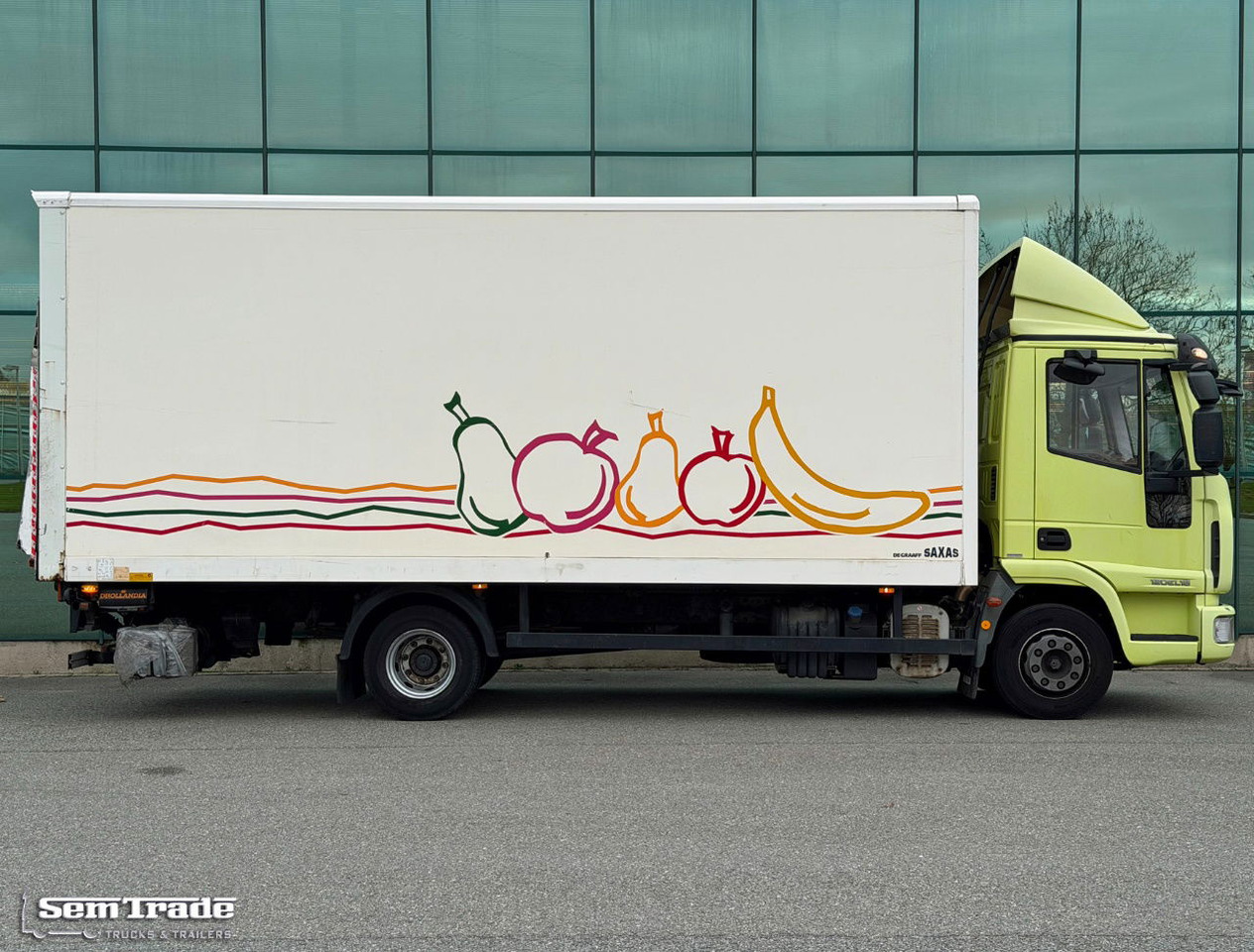 Iveco EuroCargo 120 EL18 Euro 5 Only 105.100 KM Saxas BOX 595x250x238 Inside - Kravas automašīna ar slēgto virsbūvi: foto 5 Iveco EuroCargo 120 EL18 Euro 5 Only 105.100 KM Saxas BOX 595x250x238 Inside - Kravas automašīna ar slēgto virsbūvi: foto 5