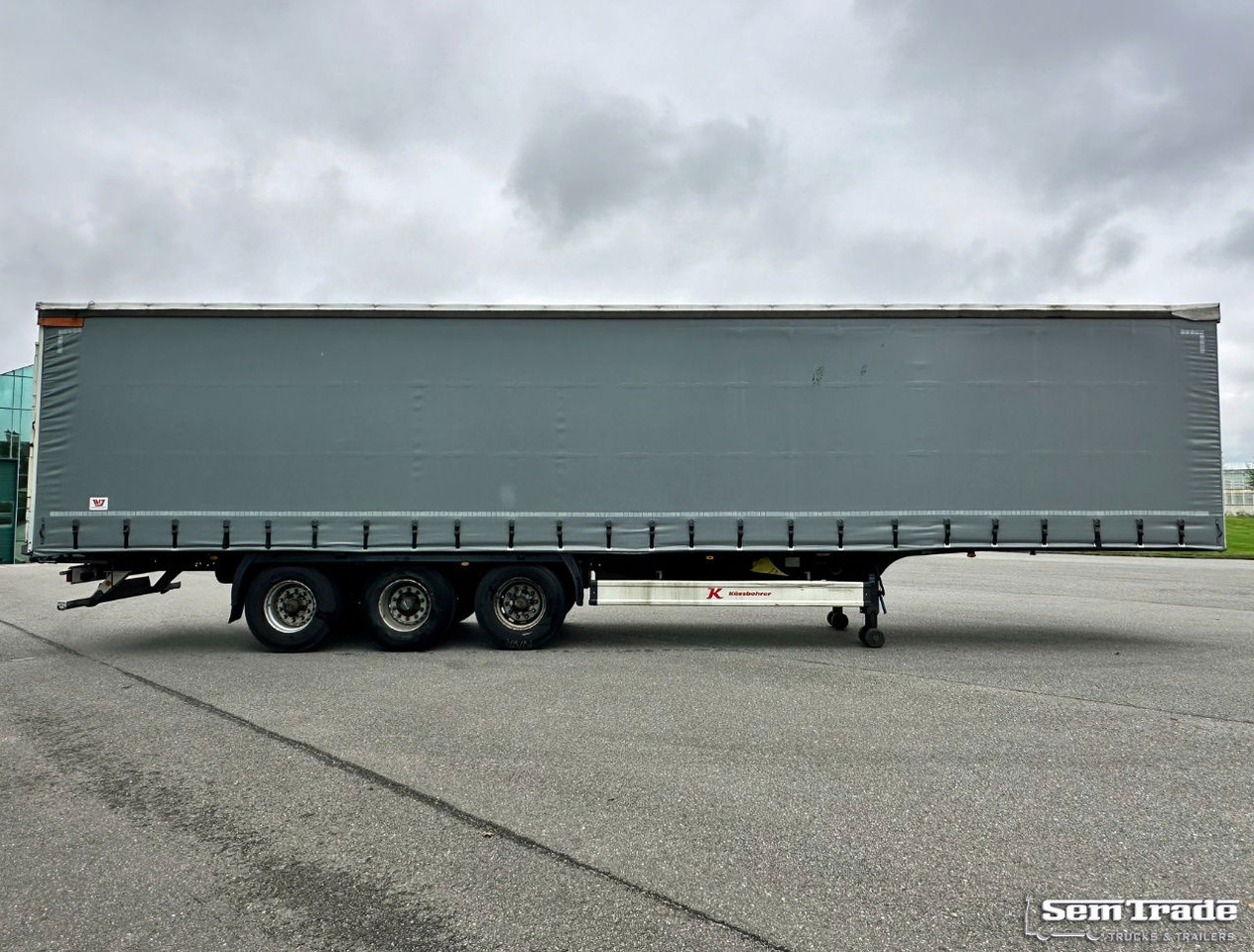 Kässbohrer XS Valx Axles Drum Brakes NEW Curtains NL-Trailer - Tenta puspiekabe: foto 5 Kässbohrer XS Valx Axles Drum Brakes NEW Curtains NL-Trailer - Tenta puspiekabe: foto 5