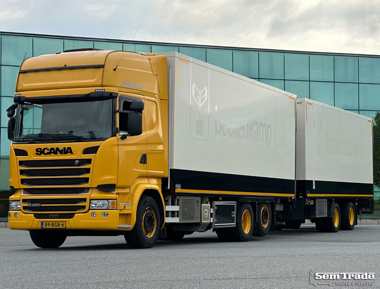 Scania R450 Retarder TRS Cooling Heiwo Isolated Boxes Tail Lift NL-Combi - Kravas automašīna refrižerators: foto 1 Scania R450 Retarder TRS Cooling Heiwo Isolated Boxes Tail Lift NL-Combi - Kravas automašīna refrižerators: foto 1