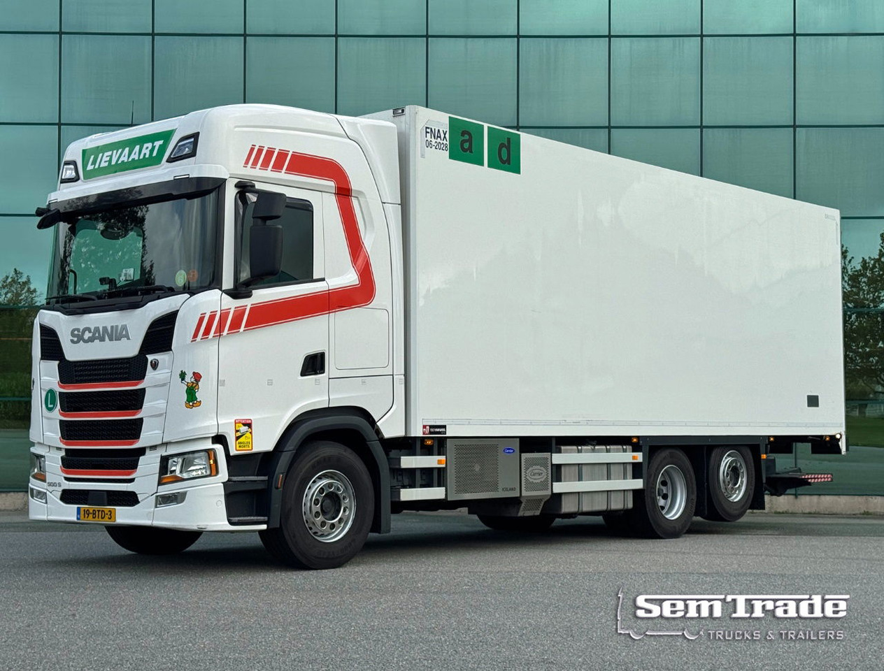 Scania S500 6X2 Retarder 815 x 250 x 275 CM Inside TOP Condition Holland Truck - Kravas automašīna refrižerators: foto 1 Scania S500 6X2 Retarder 815 x 250 x 275 CM Inside TOP Condition Holland Truck - Kravas automašīna refrižerators: foto 1