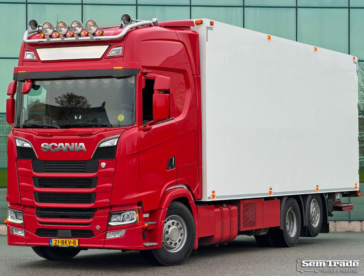 Scania S520 V8 NGS King Full AIR Retarder Luchtenberg BOX TRS Cooling Tail Lift Holland-Truck - Kravas automašīna refrižerators: foto 1 Scania S520 V8 NGS King Full AIR Retarder Luchtenberg BOX TRS Cooling Tail Lift Holland-Truck - Kravas automašīna refrižerators: foto 1