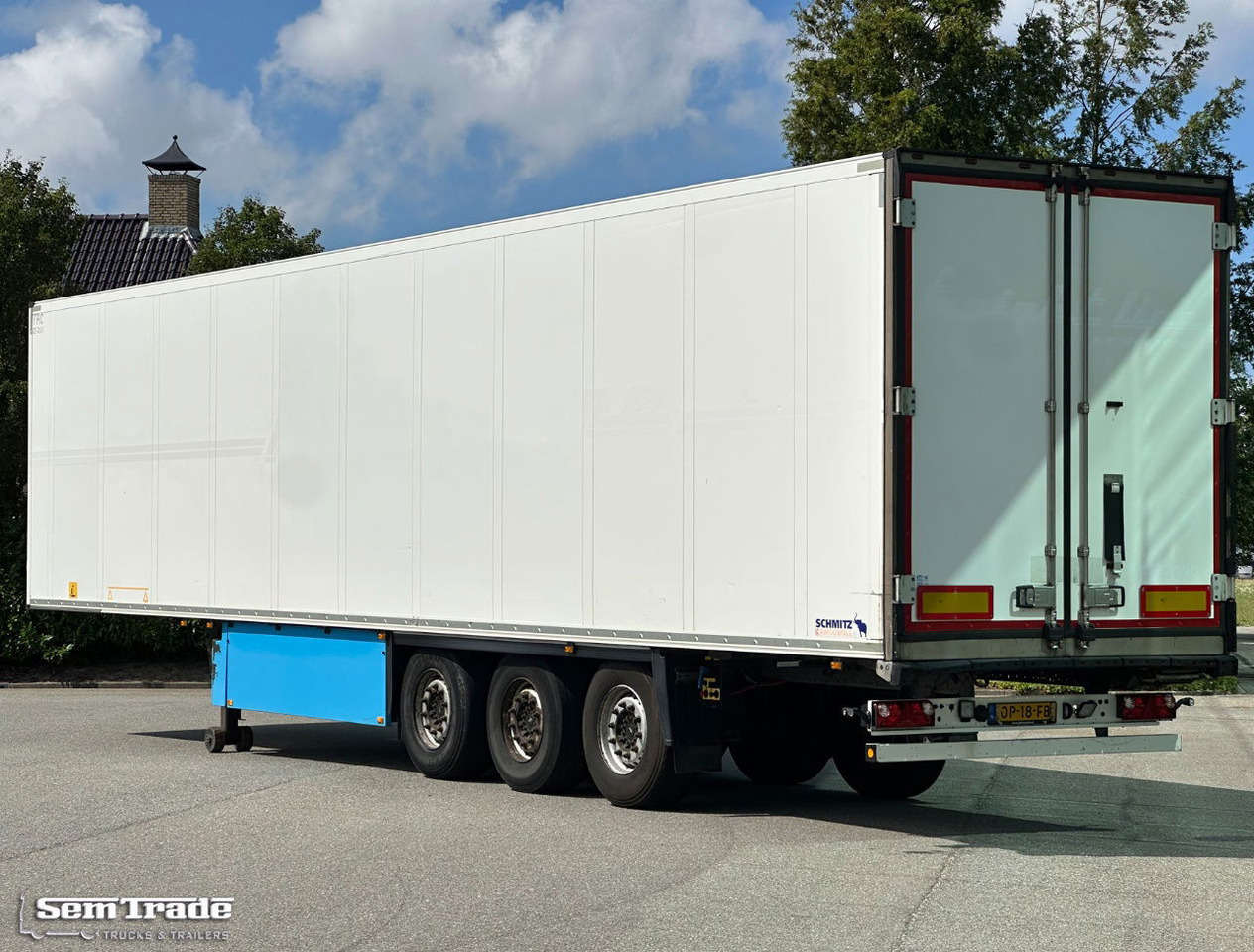 Schmitz Cargobull SCBS3B Thermo King SLXe 300 Lift Axle Holland-Trailer 4 Pieces IN Stock - Puspiekabe refrižerators: foto 3 Schmitz Cargobull SCBS3B Thermo King SLXe 300 Lift Axle Holland-Trailer 4 Pieces IN Stock - Puspiekabe refrižerators: foto 3