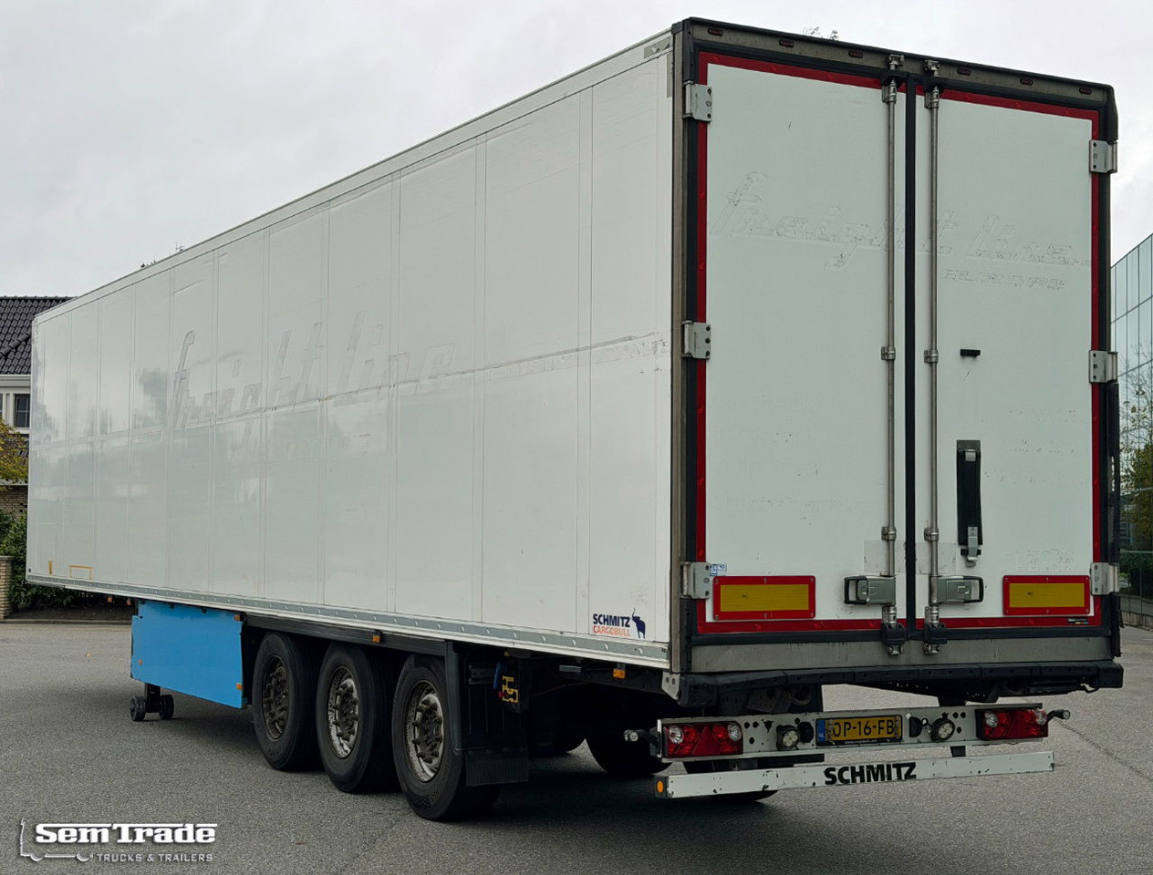Schmitz Cargobull SCBS3B Thermo King SLXe300 Lift Axle 1340x250x270 Inside NL-Trailer - Puspiekabe refrižerators: foto 3 Schmitz Cargobull SCBS3B Thermo King SLXe300 Lift Axle 1340x250x270 Inside NL-Trailer - Puspiekabe refrižerators: foto 3