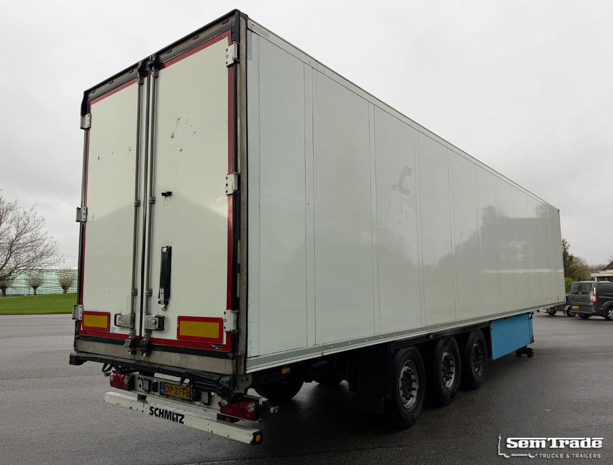 Schmitz Cargobull SCBS3B Thermo King SLXe300 Lift Axle Flowerwide NL-Trailer - Puspiekabe refrižerators: foto 4 Schmitz Cargobull SCBS3B Thermo King SLXe300 Lift Axle Flowerwide NL-Trailer - Puspiekabe refrižerators: foto 4