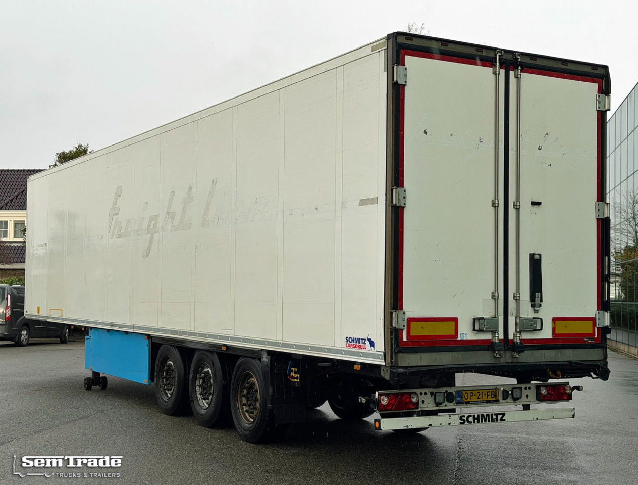 Schmitz Cargobull SCBS3B Thermo King SLXe300 Lift Axle Flowerwide NL-Trailer - Puspiekabe refrižerators: foto 3 Schmitz Cargobull SCBS3B Thermo King SLXe300 Lift Axle Flowerwide NL-Trailer - Puspiekabe refrižerators: foto 3