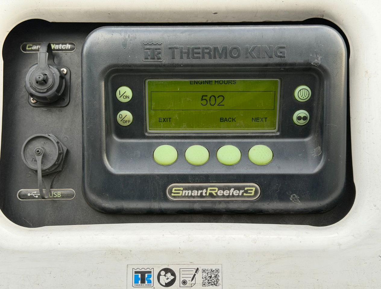 Puspiekabe refrižerators Schmitz Cargobull SCBS3B Thermo King SLXi 300 Only 502 Engine Hours Lift Axle Super Condition: foto 11