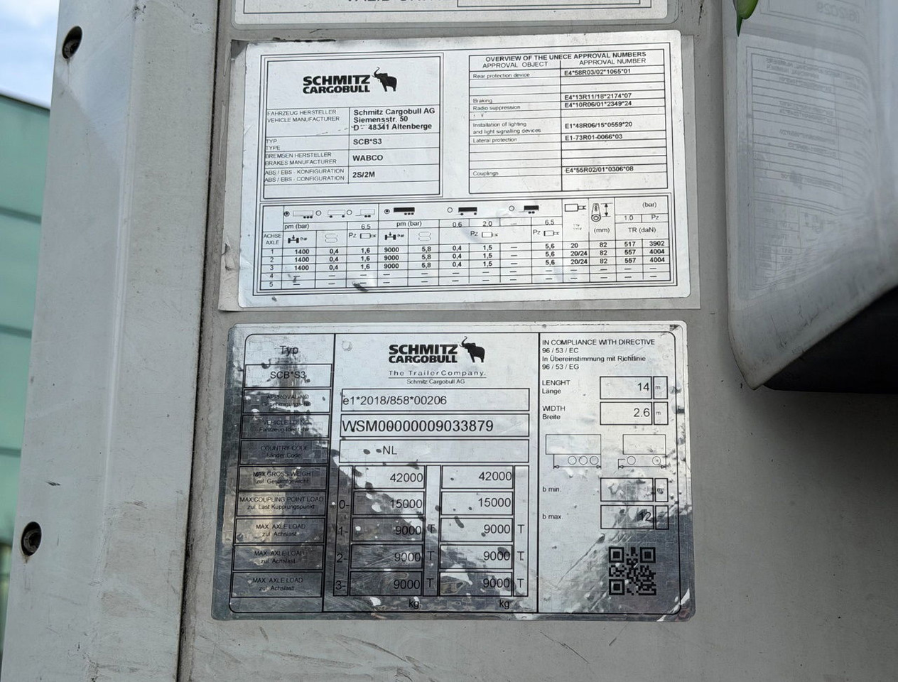 Puspiekabe refrižerators Schmitz Cargobull SCBS3B Thermo King SLXi 300 Only 502 Engine Hours Lift Axle Super Condition: foto 25
