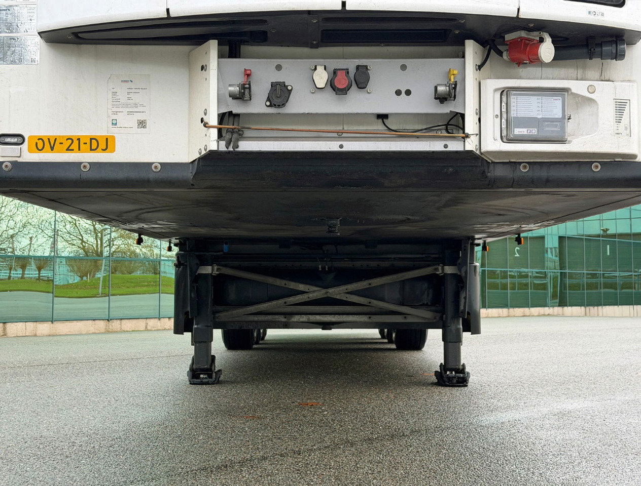 Puspiekabe refrižerators Schmitz Cargobull SCBS3B Thermo King SLXi 300 Only 502 Engine Hours Lift Axle Super Condition: foto 13