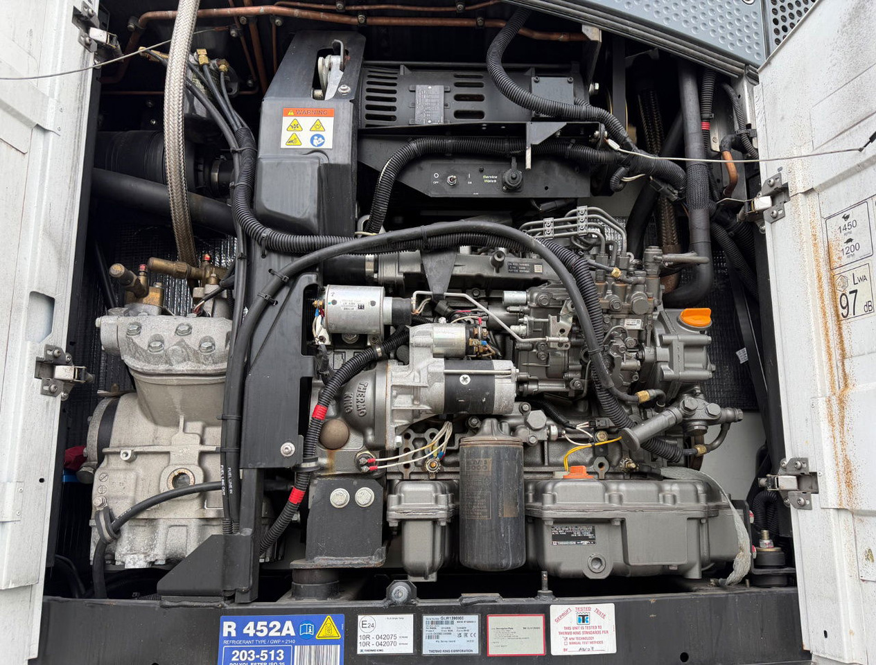 Puspiekabe refrižerators Schmitz Cargobull SCBS3B Thermo King SLXi 300 Only 502 Engine Hours Lift Axle Super Condition: foto 8