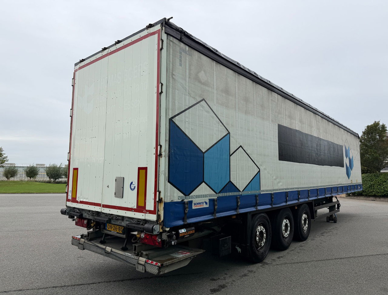 Schmitz Cargobull SCBS3T Disc Brakes Galvanised Chassis 2.000 KG Lift NL Trailer - Tenta puspiekabe: foto 4 Schmitz Cargobull SCBS3T Disc Brakes Galvanised Chassis 2.000 KG Lift NL Trailer - Tenta puspiekabe: foto 4