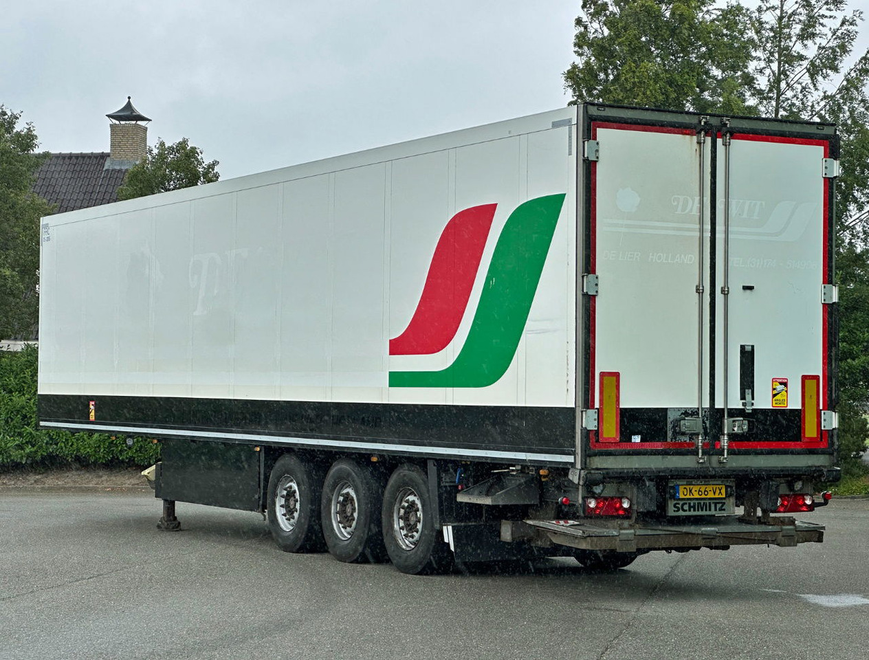 Schmitz Cargobull SKO24 Carrier Maxima 5.502 Hours 270 CM High 250 CM Wide Disc - Puspiekabe refrižerators: foto 3 Schmitz Cargobull SKO24 Carrier Maxima 5.502 Hours 270 CM High 250 CM Wide Disc - Puspiekabe refrižerators: foto 3