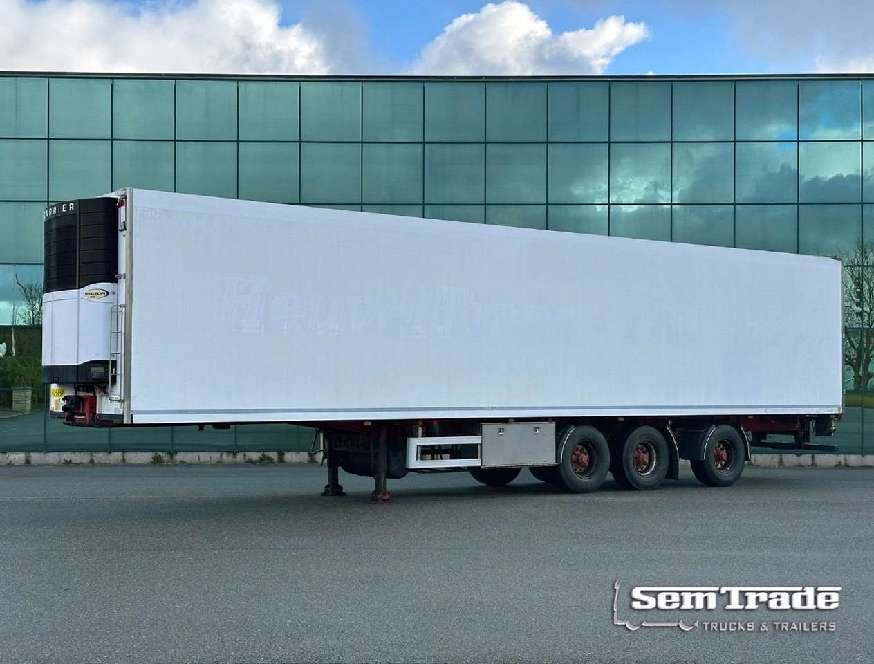 Van Eck 3 AS Koel Vries Carrier Vector 1800 Zeer Mooi Chassis Stuuras Tridec - Puspiekabe refrižerators: foto 1 Van Eck 3 AS Koel Vries Carrier Vector 1800 Zeer Mooi Chassis Stuuras Tridec - Puspiekabe refrižerators: foto 1