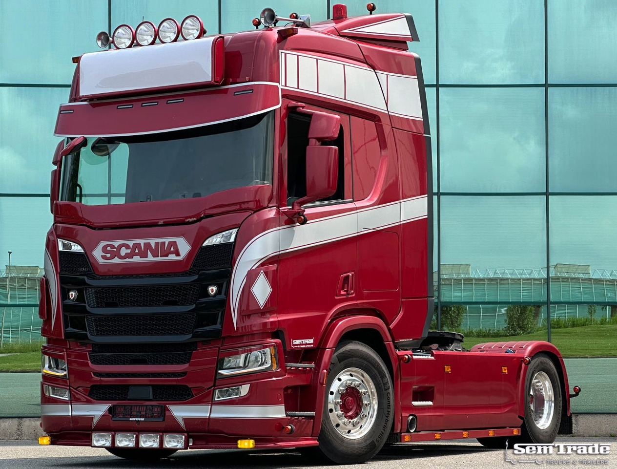 Scania R450 NGS Retarder Full AIR 2X Tanks Belgium-Truck - Vilcējs: foto 1 Scania R450 NGS Retarder Full AIR 2X Tanks Belgium-Truck - Vilcējs: foto 1