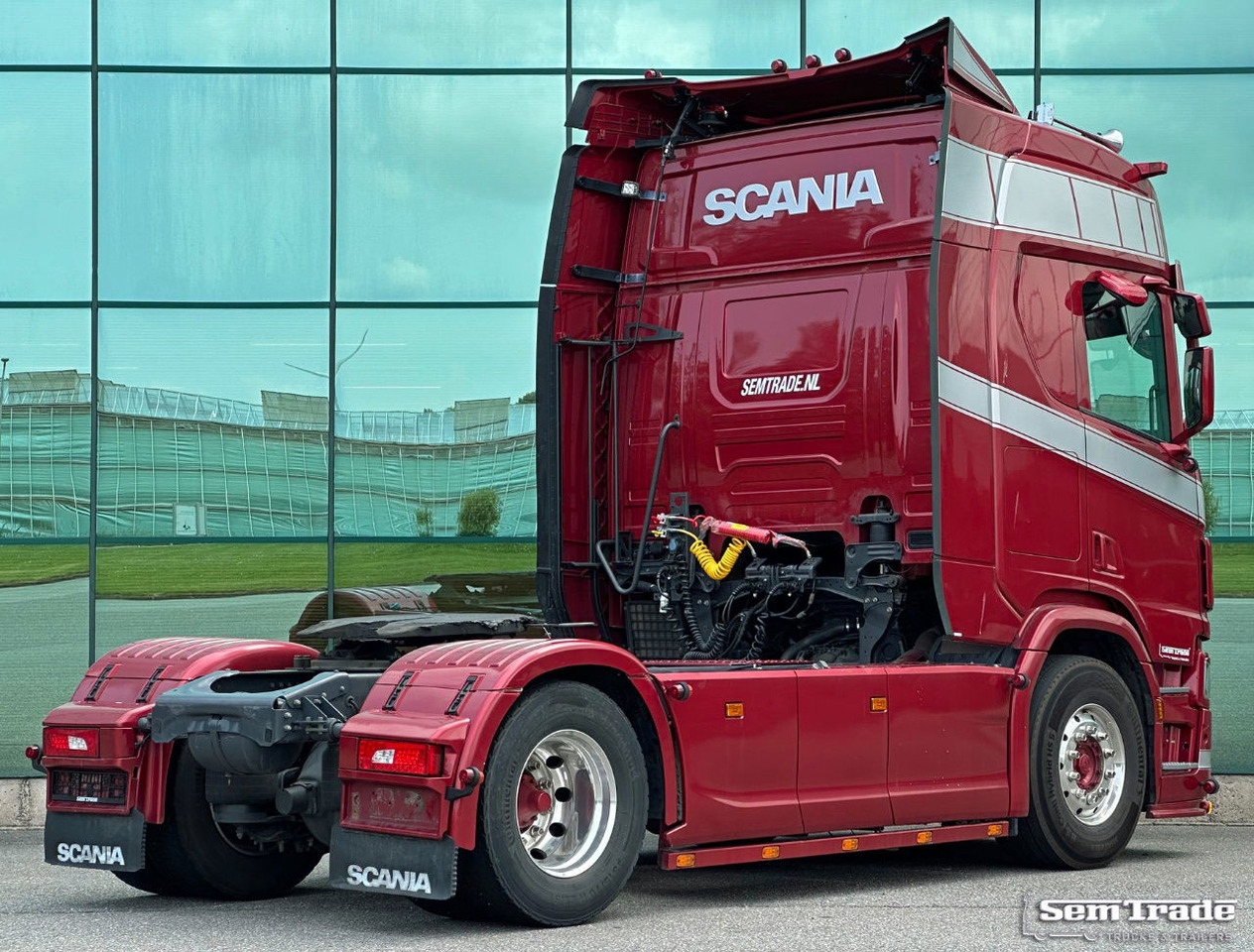 Scania R450 NGS Retarder Full AIR 2X Tanks Belgium-Truck - Vilcējs: foto 4 Scania R450 NGS Retarder Full AIR 2X Tanks Belgium-Truck - Vilcējs: foto 4