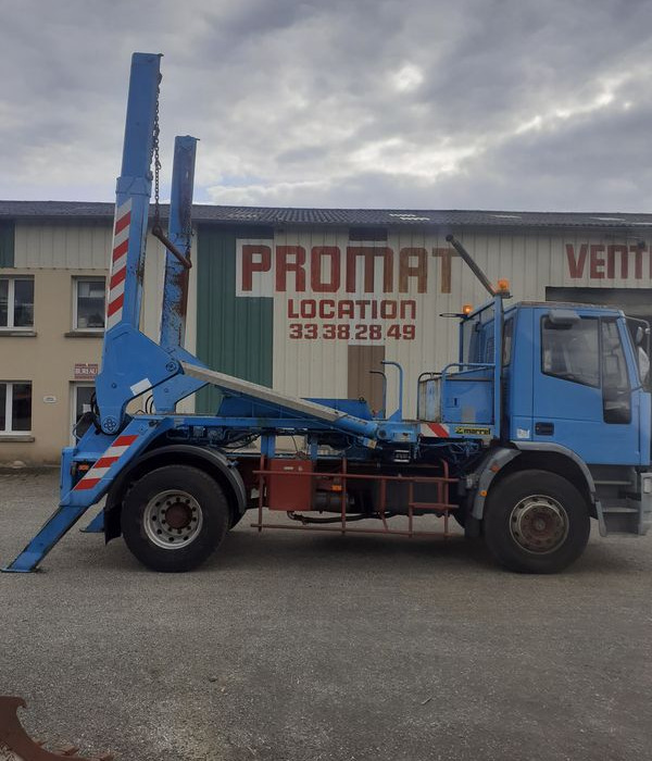 Camion Porte tourets Renault ,Iveco ,etc - Būvgružu konteineru vedējs: foto 2 Camion Porte tourets Renault ,Iveco ,etc - Būvgružu konteineru vedējs: foto 2