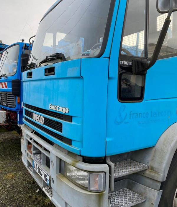 Camion Porte tourets Renault ,Iveco ,etc - Būvgružu konteineru vedējs: foto 1 Camion Porte tourets Renault ,Iveco ,etc - Būvgružu konteineru vedējs: foto 1