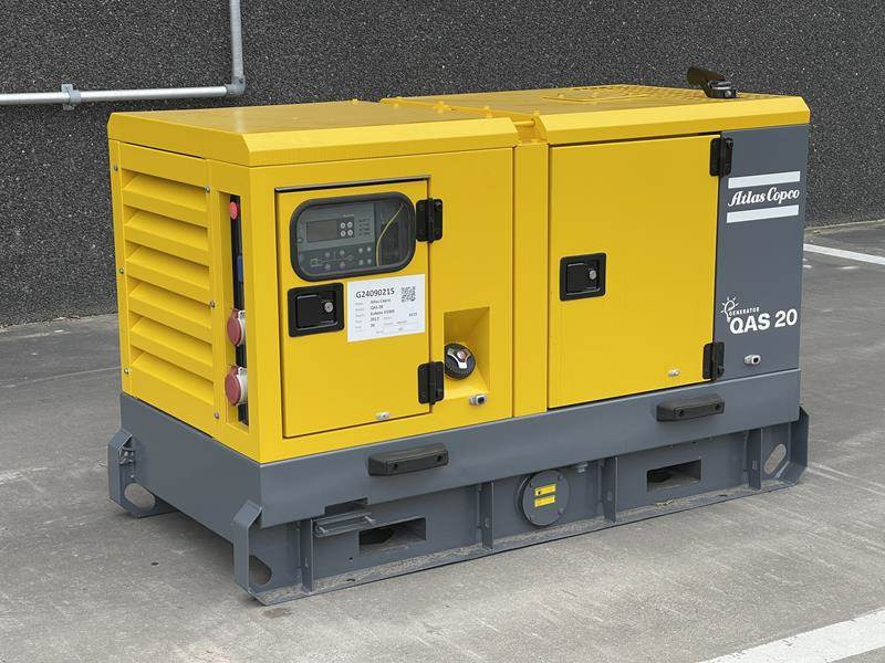 Atlas-Copco QAS 20 KD - Elektroģenerators: foto 1 Atlas-Copco QAS 20 KD - Elektroģenerators: foto 1