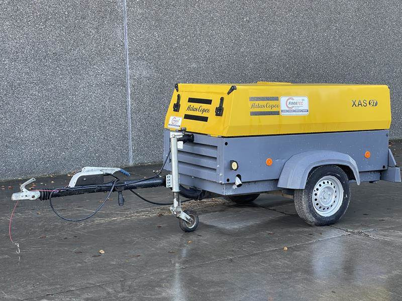 Atlas-Copco XAS 97 DD - N - Gaisa kompresors: foto 1 Atlas-Copco XAS 97 DD - N - Gaisa kompresors: foto 1