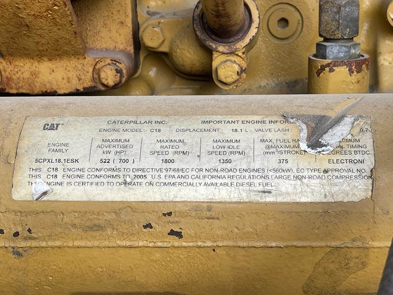 Cat C 18 - 700 - Elektroģenerators: foto 5 Cat C 18 - 700 - Elektroģenerators: foto 5