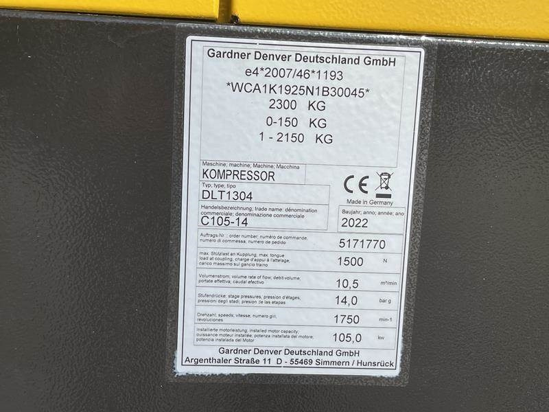 Compair C 105 - 14 - N - Gaisa kompresors: foto 5 Compair C 105 - 14 - N - Gaisa kompresors: foto 5