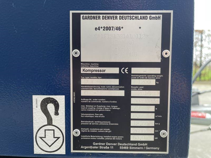 Compair C 60 - 12 - Gaisa kompresors: foto 4 Compair C 60 - 12 - Gaisa kompresors: foto 4