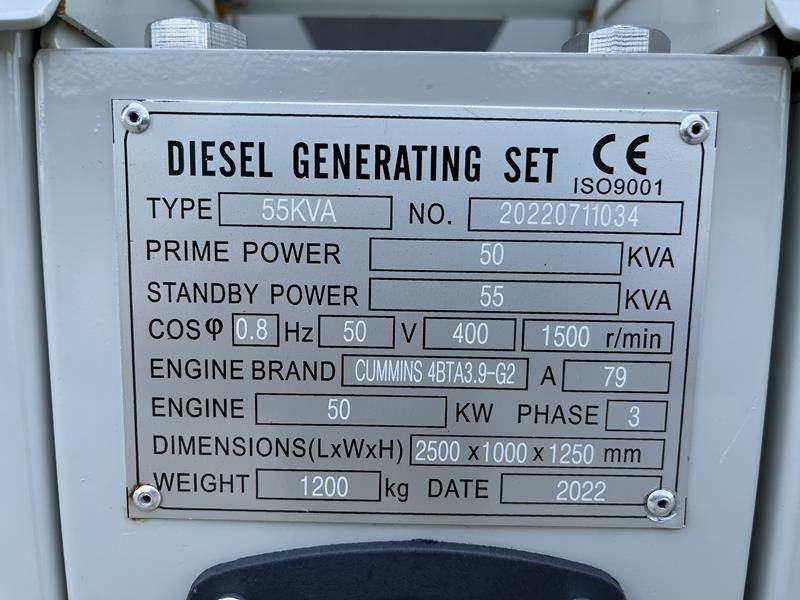 Cummins 55 kVA - Elektroģenerators: foto 2 Cummins 55 kVA - Elektroģenerators: foto 2