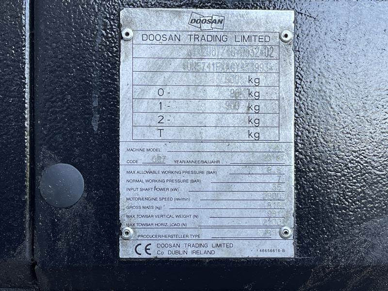 Doosan 7 / 41 - N - Gaisa kompresors: foto 4 Doosan 7 / 41 - N - Gaisa kompresors: foto 4