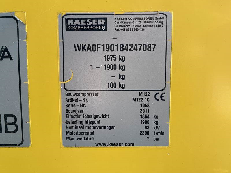 Kaeser M 122 - N - Gaisa kompresors: foto 5 Kaeser M 122 - N - Gaisa kompresors: foto 5