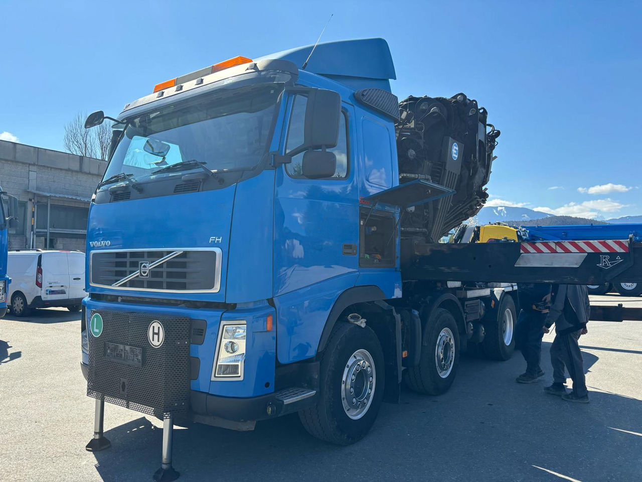 Volvo 520 FH + Effer 1550/8S - Celtnis-manipulators: foto 2 Volvo 520 FH + Effer 1550/8S - Celtnis-manipulators: foto 2