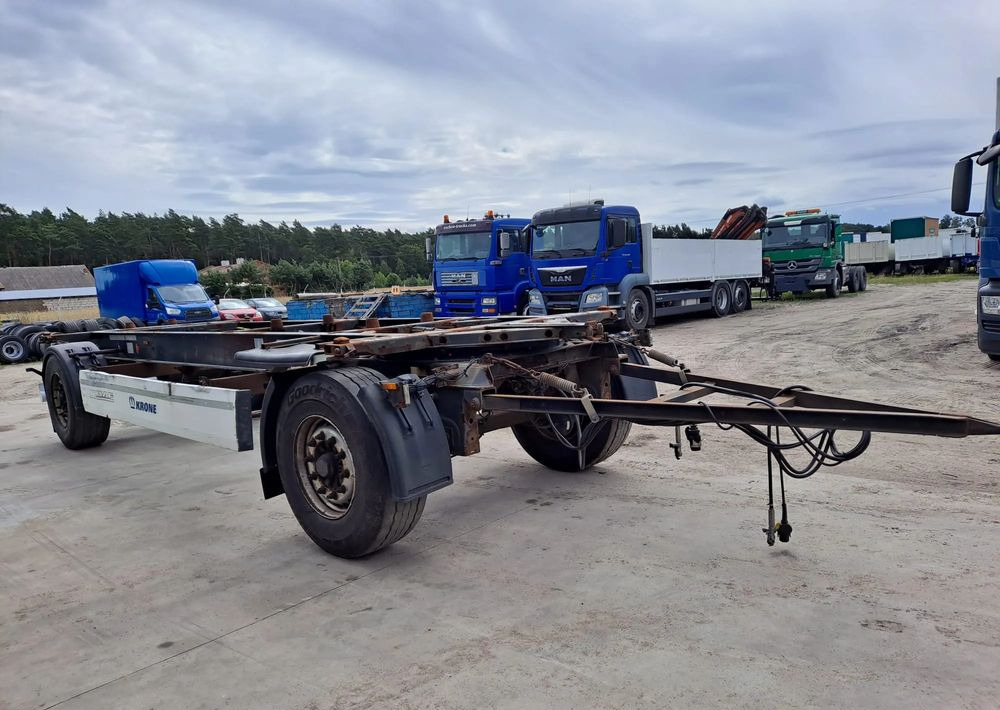 Krone Przyczepa Krone BDF - Piekabe noņemamā virsbūve/ Konteineru vedējs: foto 1 Krone Przyczepa Krone BDF - Piekabe noņemamā virsbūve/ Konteineru vedējs: foto 1