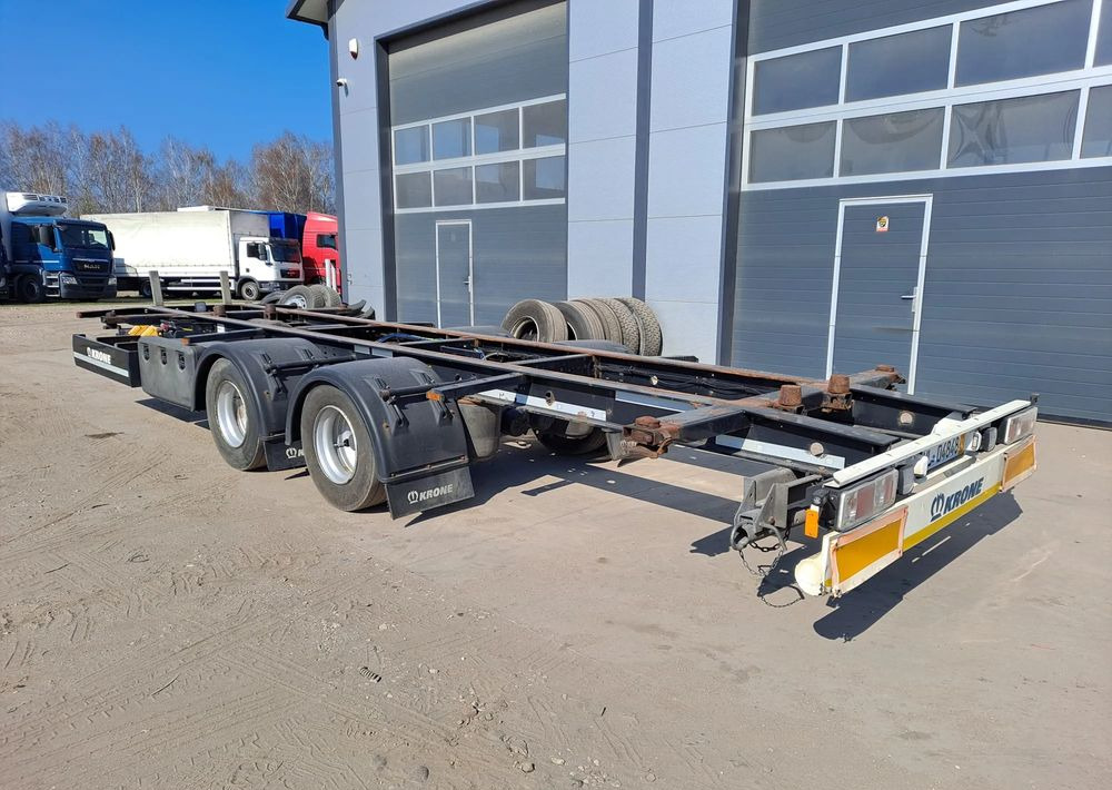Krone Przyczepa Tandem - Piekabe noņemamā virsbūve/ Konteineru vedējs: foto 1 Krone Przyczepa Tandem - Piekabe noņemamā virsbūve/ Konteineru vedējs: foto 1