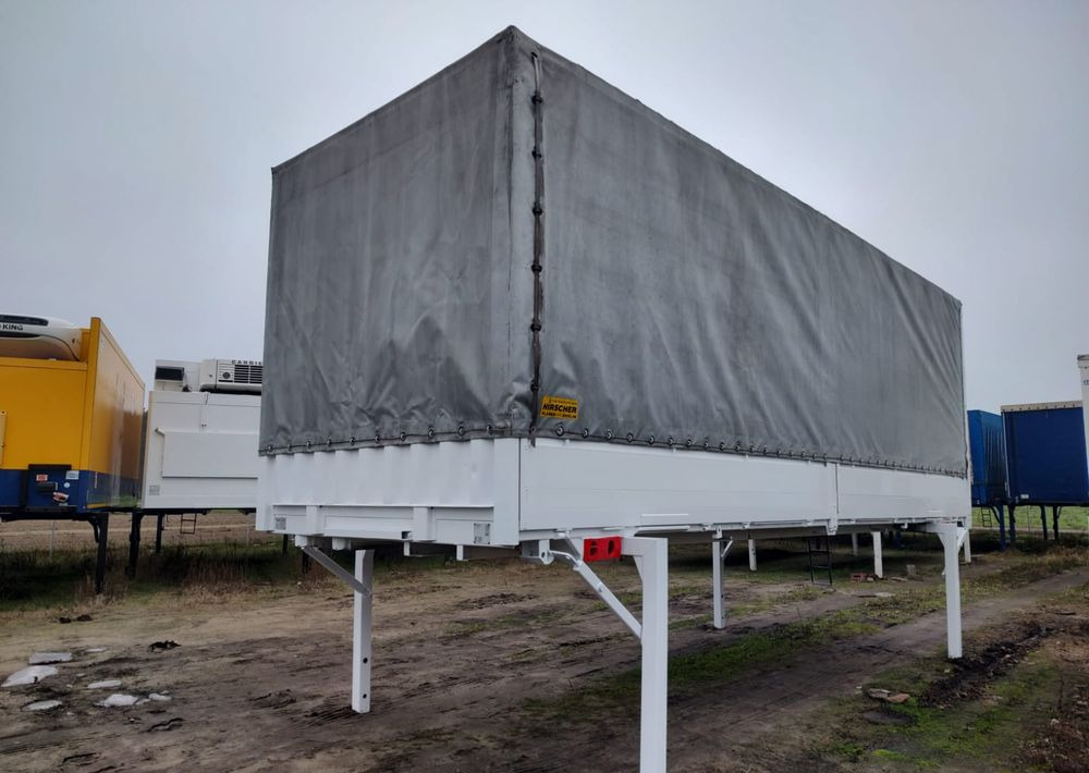 Krone Zabudow BDF Krone 7,45m 18 palet - Kravas kaste ar tentu: foto 2 Krone Zabudow BDF Krone 7,45m 18 palet - Kravas kaste ar tentu: foto 2