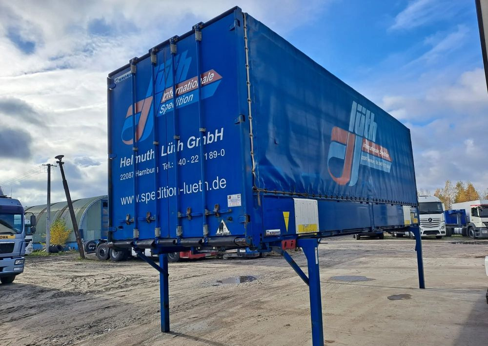 Krone Zabudowa BDF 7,45 18 palet Faktura VAT - Kravas kaste ar tentu: foto 2 Krone Zabudowa BDF 7,45 18 palet Faktura VAT - Kravas kaste ar tentu: foto 2