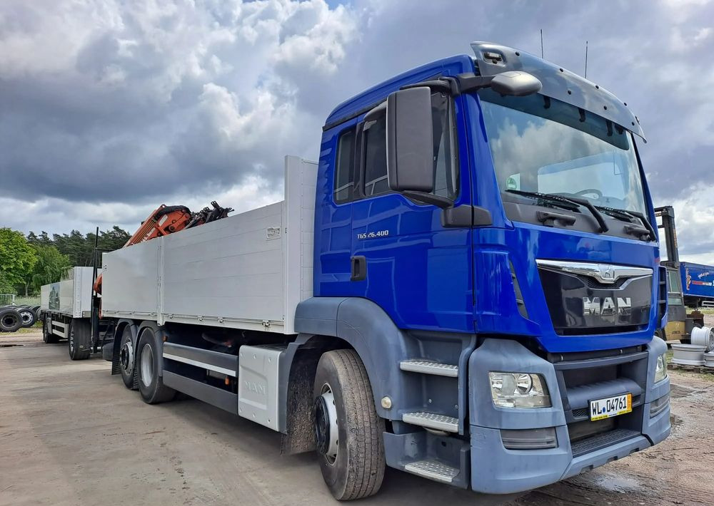 MAN TGS 26.400 Budowlanka Euro 6 - Bortu kravas automašīna/ Platforma, Kravas auto ar manipulatoru: foto 2 MAN TGS 26.400 Budowlanka Euro 6 - Bortu kravas automašīna/ Platforma, Kravas auto ar manipulatoru: foto 2