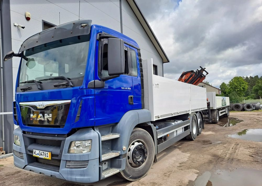 MAN TGS 26.400 Budowlanka Euro 6 - Kravas auto ar manipulatoru, Bortu kravas automašīna/ Platforma: foto 5 MAN TGS 26.400 Budowlanka Euro 6 - Kravas auto ar manipulatoru, Bortu kravas automašīna/ Platforma: foto 5