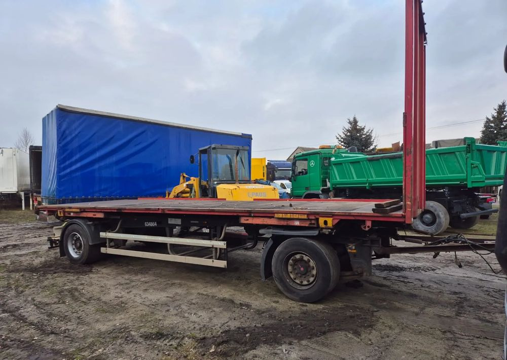 Schmitz Cargobull Przyczepa platforma Schmitz Krone - Bortu piekabe/ Platforma: foto 3 Schmitz Cargobull Przyczepa platforma Schmitz Krone - Bortu piekabe/ Platforma: foto 3