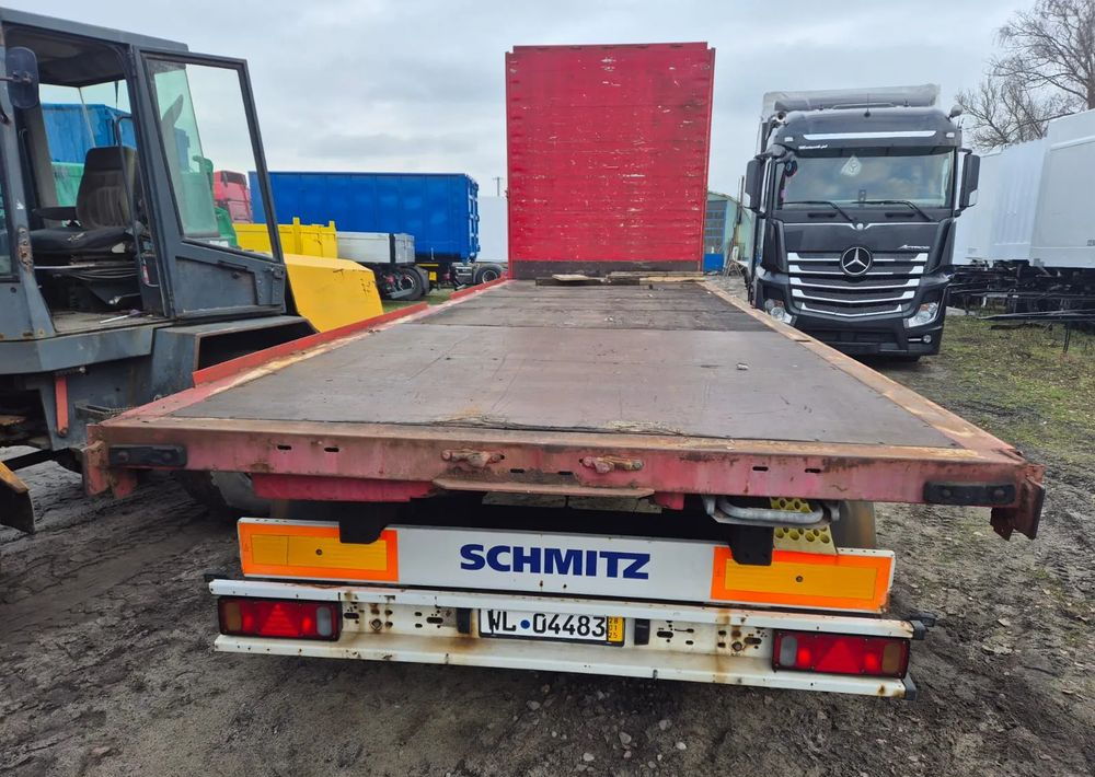 Schmitz Cargobull Przyczepa platforma Schmitz Krone - Bortu piekabe/ Platforma: foto 1 Schmitz Cargobull Przyczepa platforma Schmitz Krone - Bortu piekabe/ Platforma: foto 1