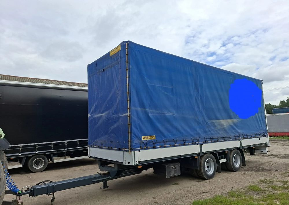Wielton Tandem 20 palet przyczepa - Piekabe ar tentu: foto 3 Wielton Tandem 20 palet przyczepa - Piekabe ar tentu: foto 3