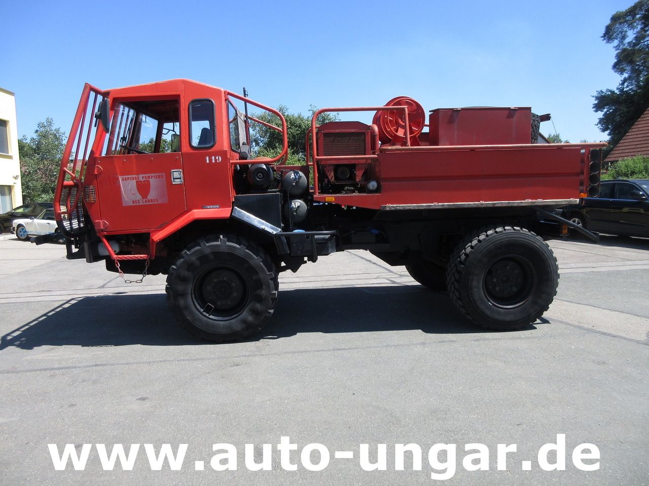 BRIMONT PM ETR Feuerwehr 4x4x4 AHK verwindbarer Rahmen Off-Road Winde Kriechgang - Ugunsdzēsēju mašīna: foto 4 BRIMONT PM ETR Feuerwehr 4x4x4 AHK verwindbarer Rahmen Off-Road Winde Kriechgang - Ugunsdzēsēju mašīna: foto 4