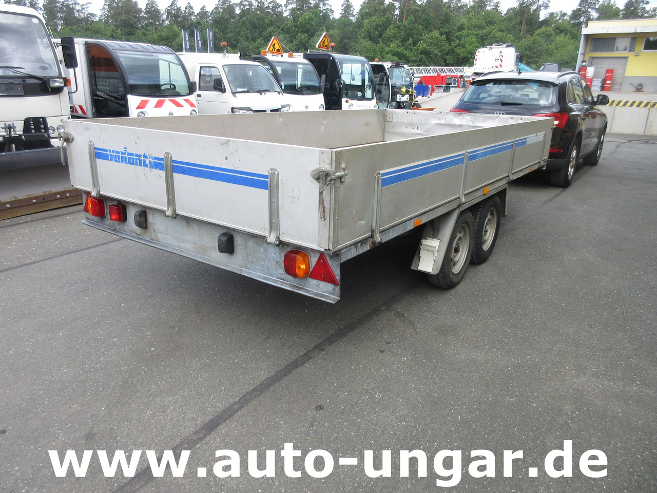 Buhl Variant 2000 Anhänger Pritsche Hochlader 2.000kg Alubordwände - Bortu piekabe/ Platforma: foto 1 Buhl Variant 2000 Anhänger Pritsche Hochlader 2.000kg Alubordwände - Bortu piekabe/ Platforma: foto 1