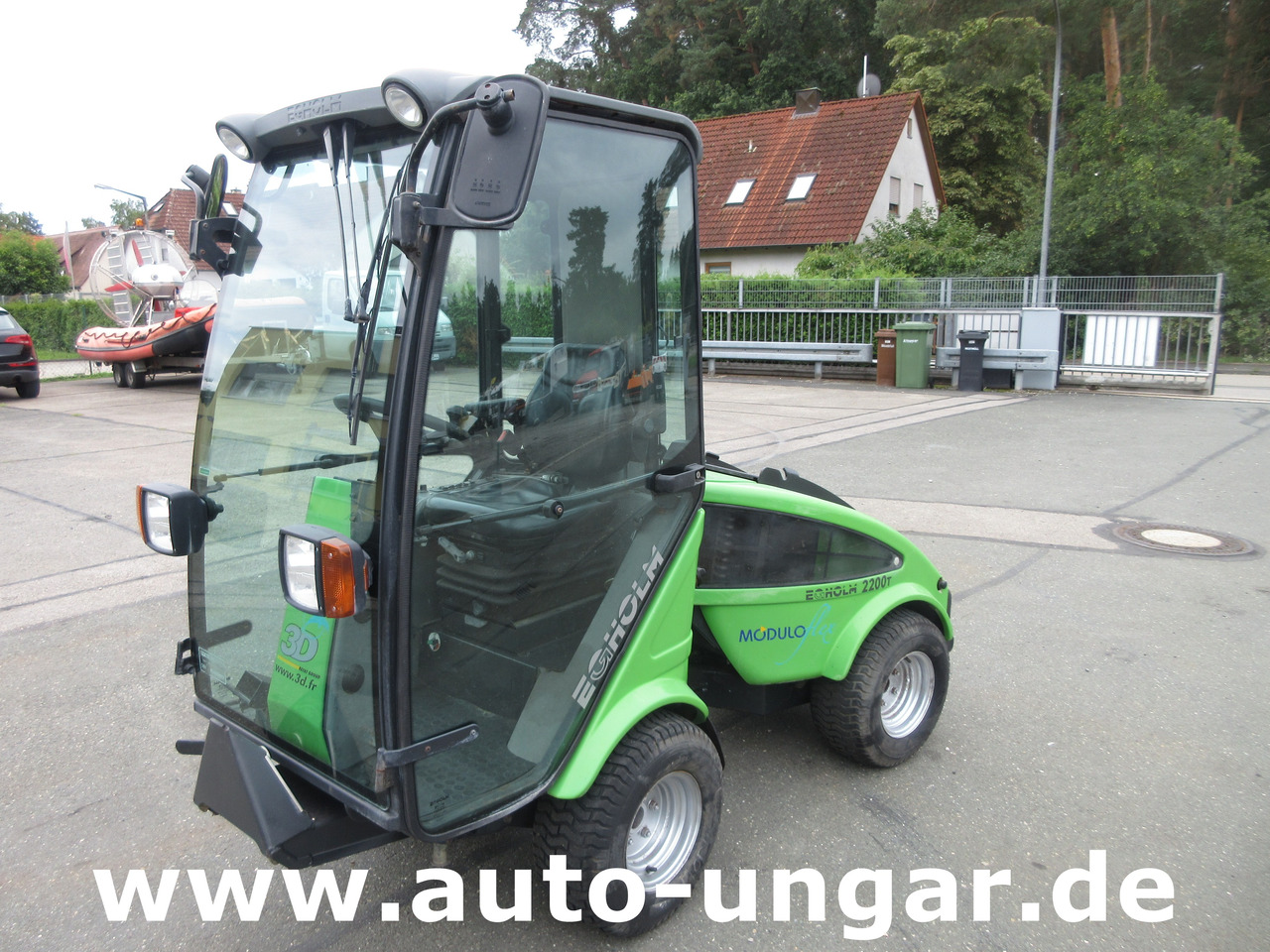 Egholm 2200 T Moduloflex 4x4 Knicklenkung Baujahr 2009 Daihatsu DM950 Diesel - Komunālais traktors: foto 3 Egholm 2200 T Moduloflex 4x4 Knicklenkung Baujahr 2009 Daihatsu DM950 Diesel - Komunālais traktors: foto 3