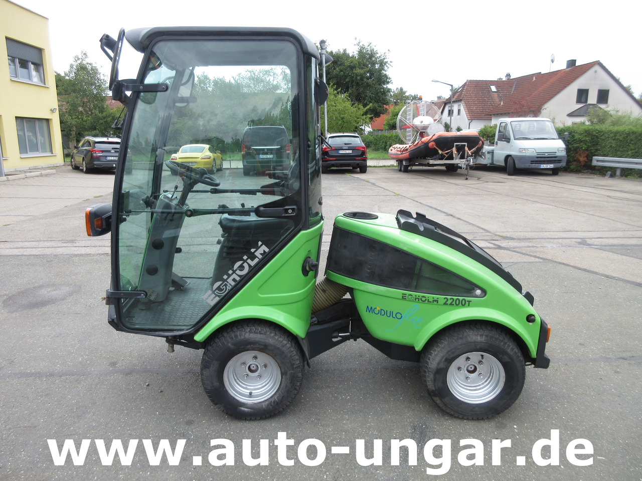 Egholm 2200 T Moduloflex 4x4 Knicklenkung Baujahr 2009 Daihatsu DM950 Diesel - Komunālais traktors: foto 4 Egholm 2200 T Moduloflex 4x4 Knicklenkung Baujahr 2009 Daihatsu DM950 Diesel - Komunālais traktors: foto 4