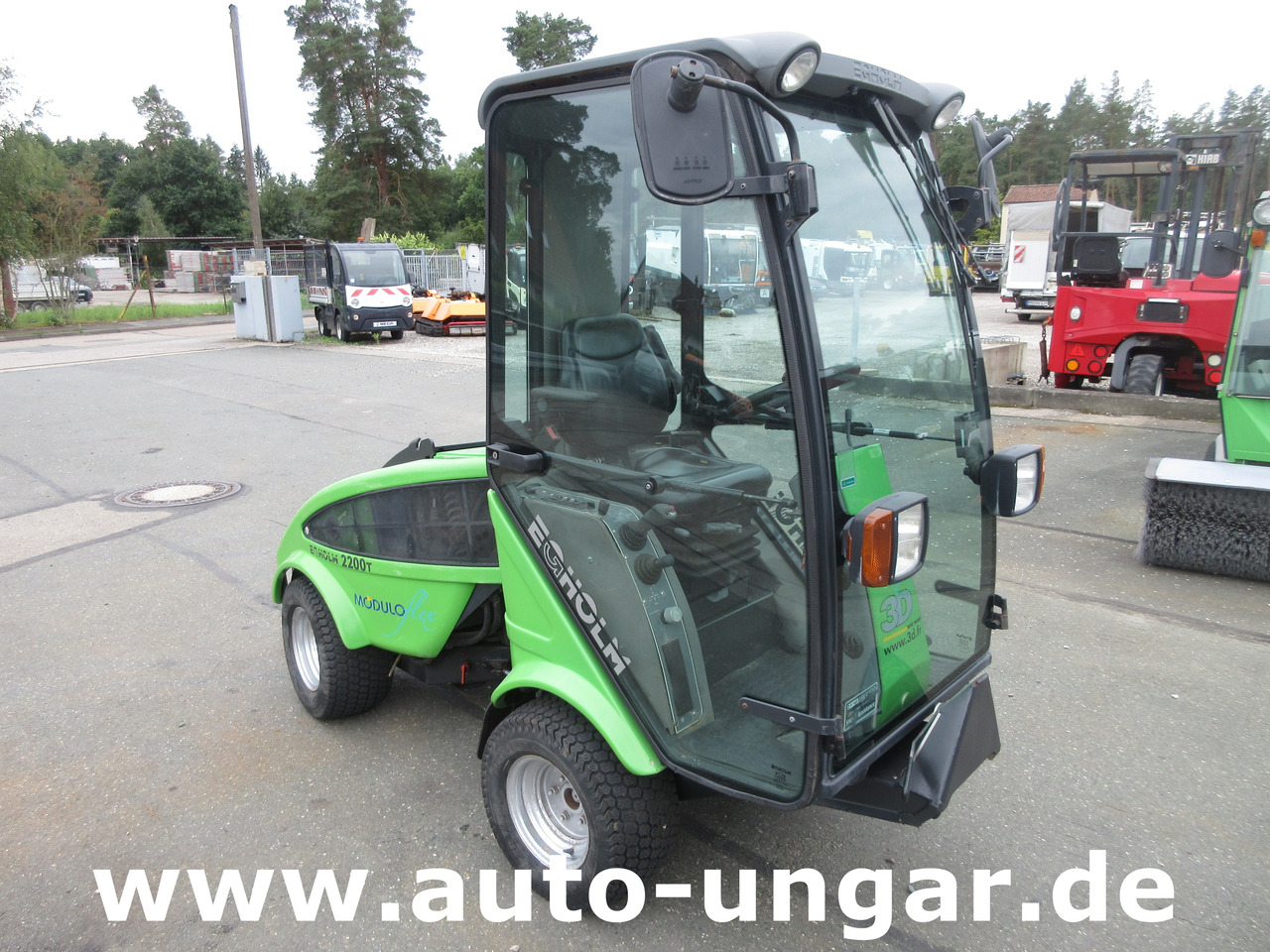 Egholm 2200 T Moduloflex 4x4 Knicklenkung Baujahr 2009 Daihatsu DM950 Diesel - Komunālais traktors: foto 1 Egholm 2200 T Moduloflex 4x4 Knicklenkung Baujahr 2009 Daihatsu DM950 Diesel - Komunālais traktors: foto 1
