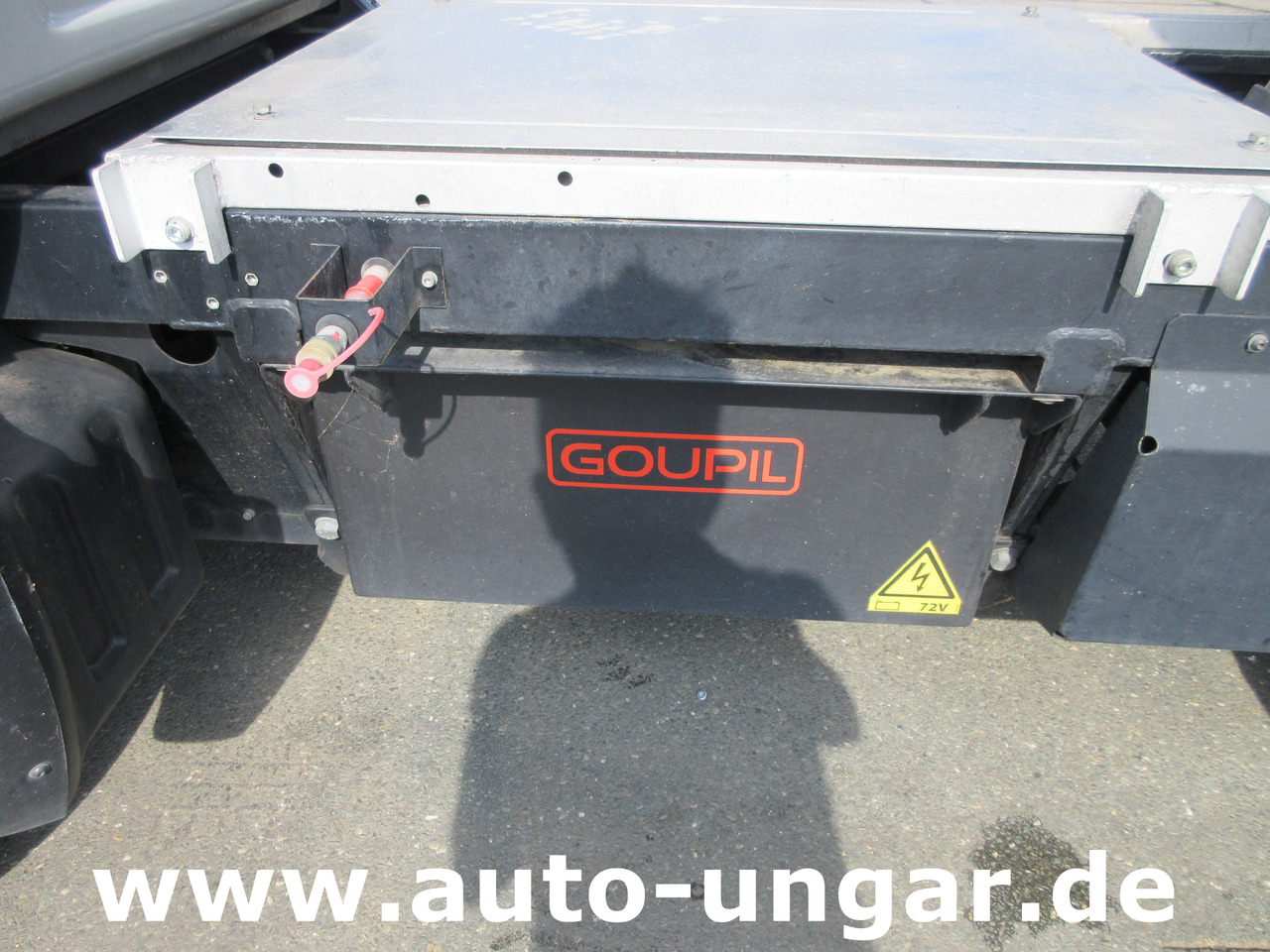 Elektriskā komunālā automašīna GOUPIL G5 E  Kipper Unfall- und Getriebeschaden Elektrofahrzeug Bj 2014: foto 14