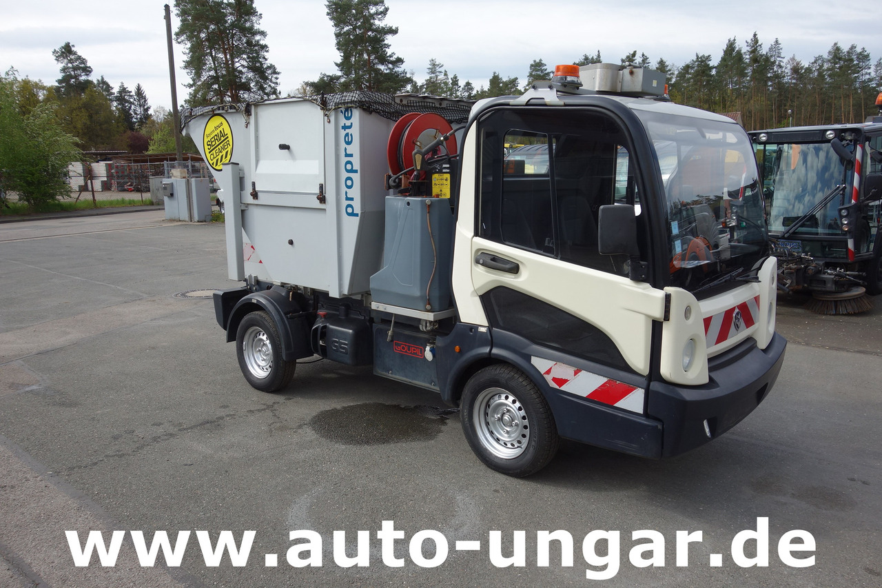 Elektriskā komunālā automašīna Goupil G5 E Lithium Bj2016 Müllkipper Kipper mit Hochdruckreiniger voll elektrisch: foto 22