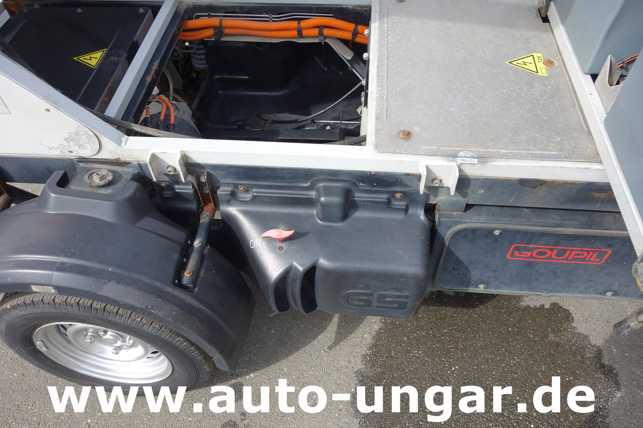Elektriskā komunālā automašīna Goupil G5 E Lithium Bj2016 Müllkipper Kipper mit Hochdruckreiniger voll elektrisch: foto 8