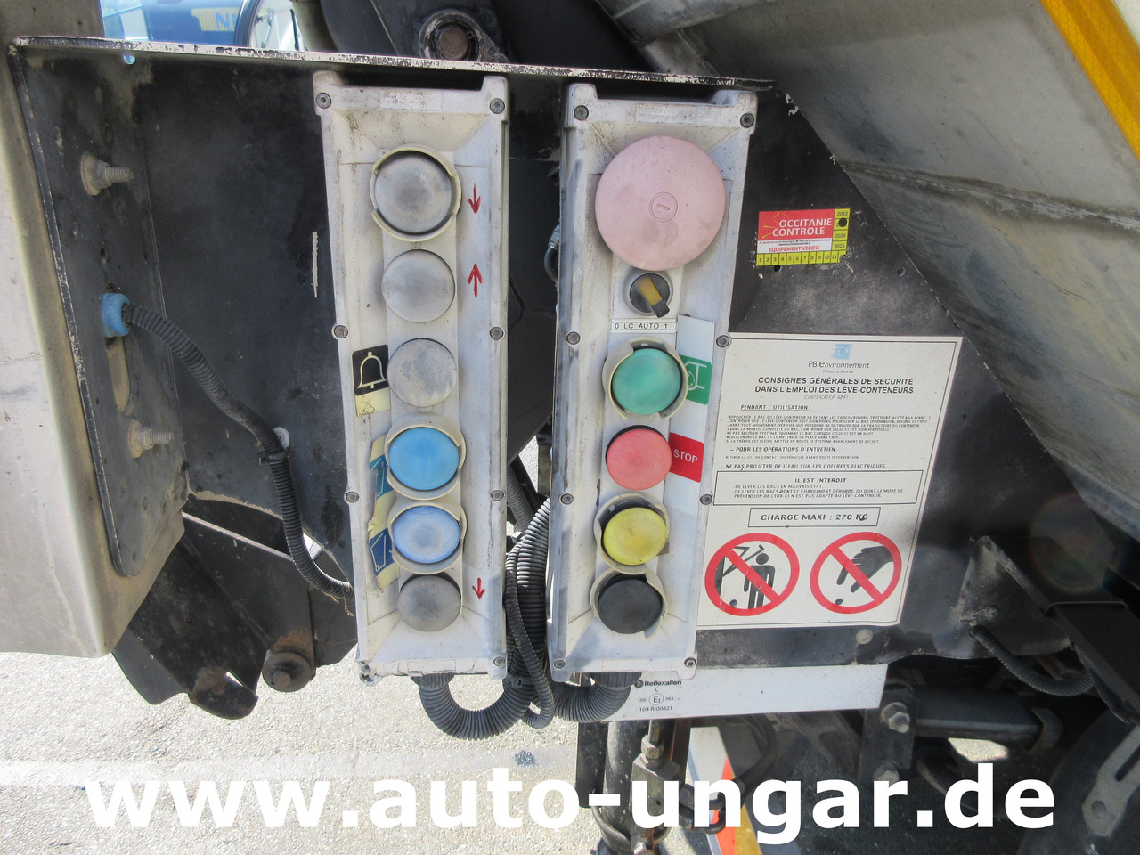 Atkritumu vedējs ISUZU NQR smoother NPR 75 Q75.Y07 Faun Müllwagen Euro 4 Kipper Lifter Presse: foto 6