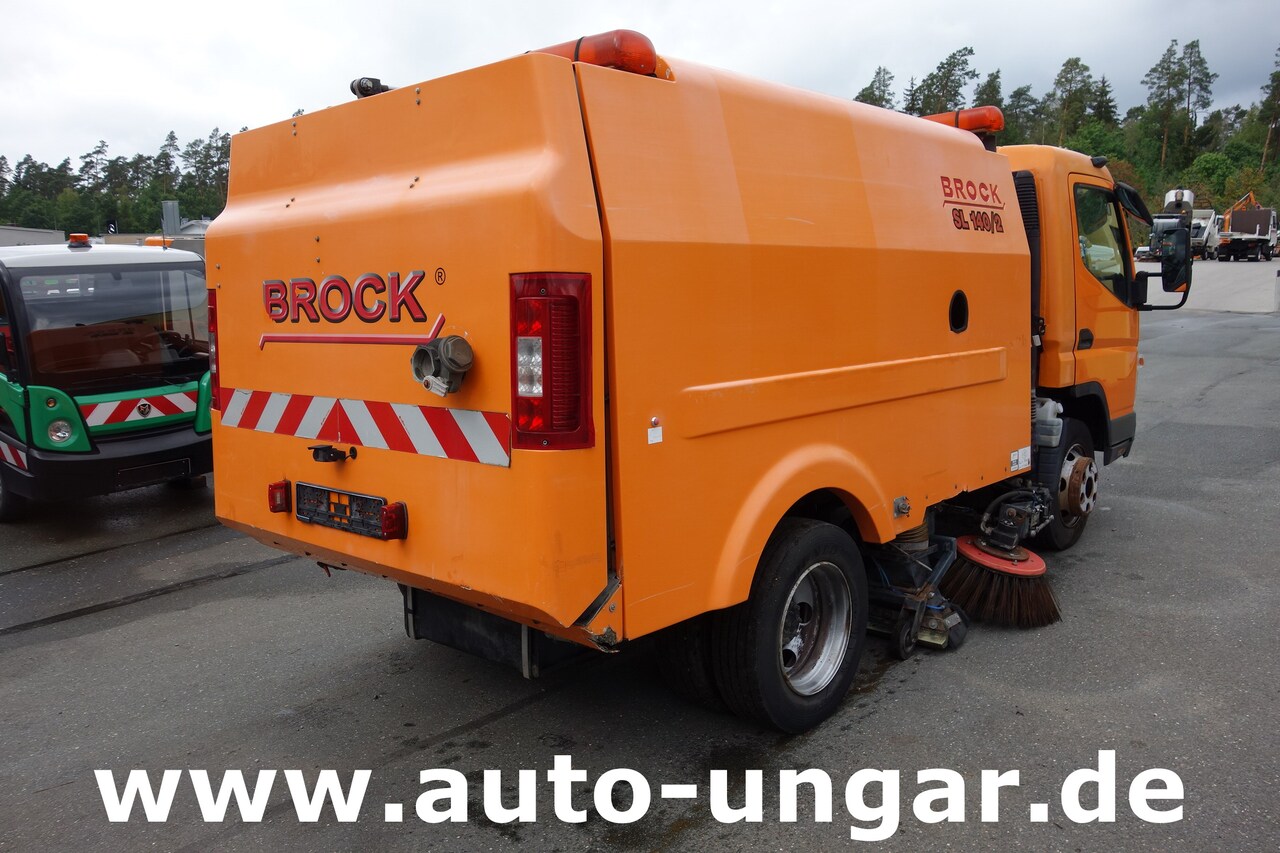 Ielu tīrīšanas mašīna Mitsubishi Fuso Canter 7C15 mit Brock SL 140/2 Kehrmaschine Euro 4: foto 7