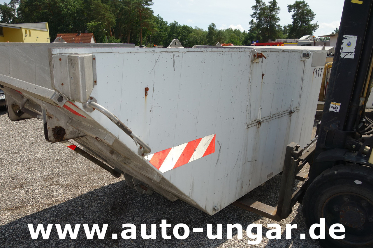 Provence Benne Alumulde 5m³ Müllaufbau aus Alu mit seitlicher Klappe - Noņemamā virsbūve atkritumiem: foto 5 Provence Benne Alumulde 5m³ Müllaufbau aus Alu mit seitlicher Klappe - Noņemamā virsbūve atkritumiem: foto 5