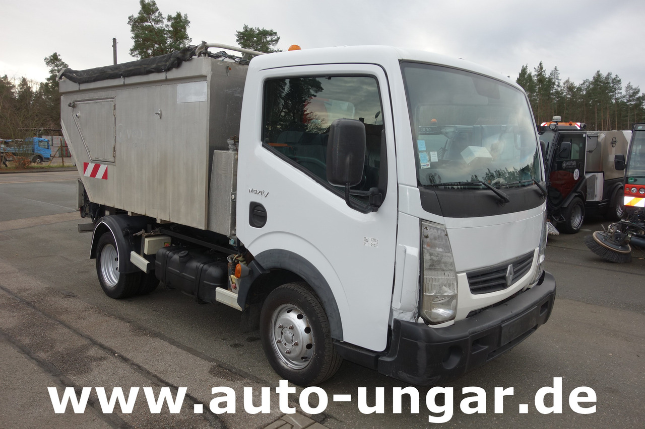 Renault Maxity 120DXI Müllkipper mit Hochdruckreiniger Müllwagen Bj. 2012 Euro 5 - Atkritumu vedējs: foto 1 Renault Maxity 120DXI Müllkipper mit Hochdruckreiniger Müllwagen Bj. 2012 Euro 5 - Atkritumu vedējs: foto 1